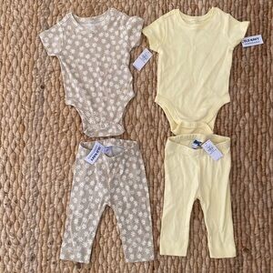 NWT old navy spring/summer baby sets